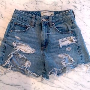 Garage denim shorts size 00 2 pairs
